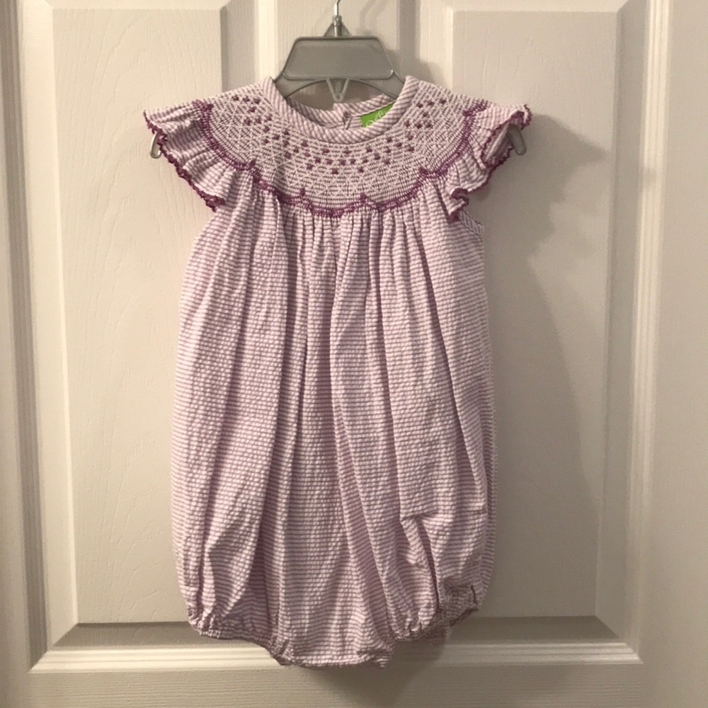 Lavender striped bloomer